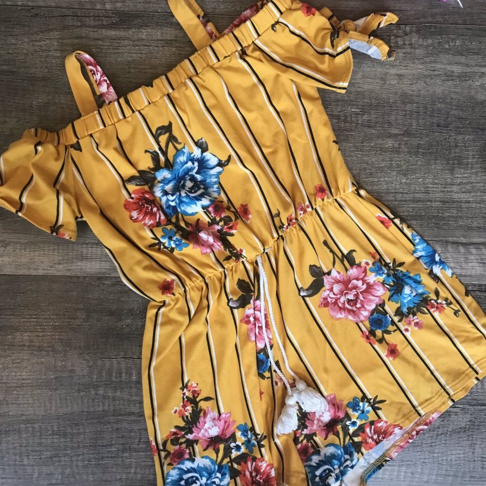 Cute Floral Romper